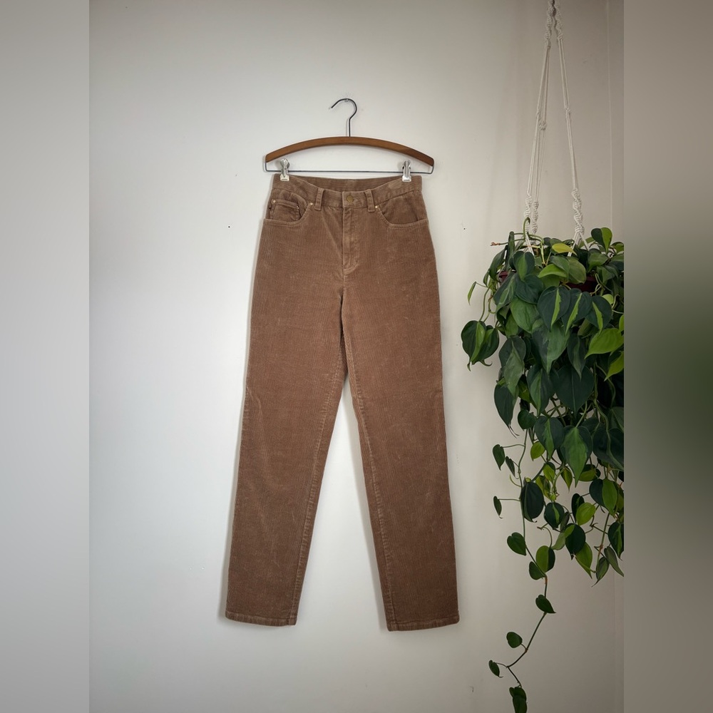 Ralph Lauren Corduroy Straight Leg Pants - Picture 2 of 8